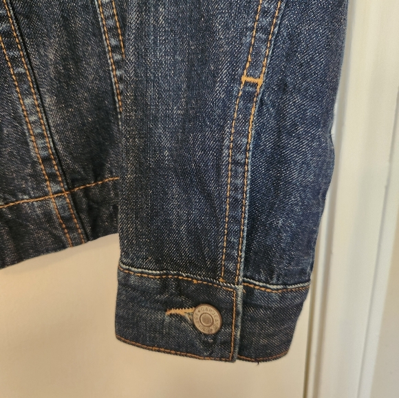 Gap Jean Jacket Women Extra Small - Picture 7 of 8